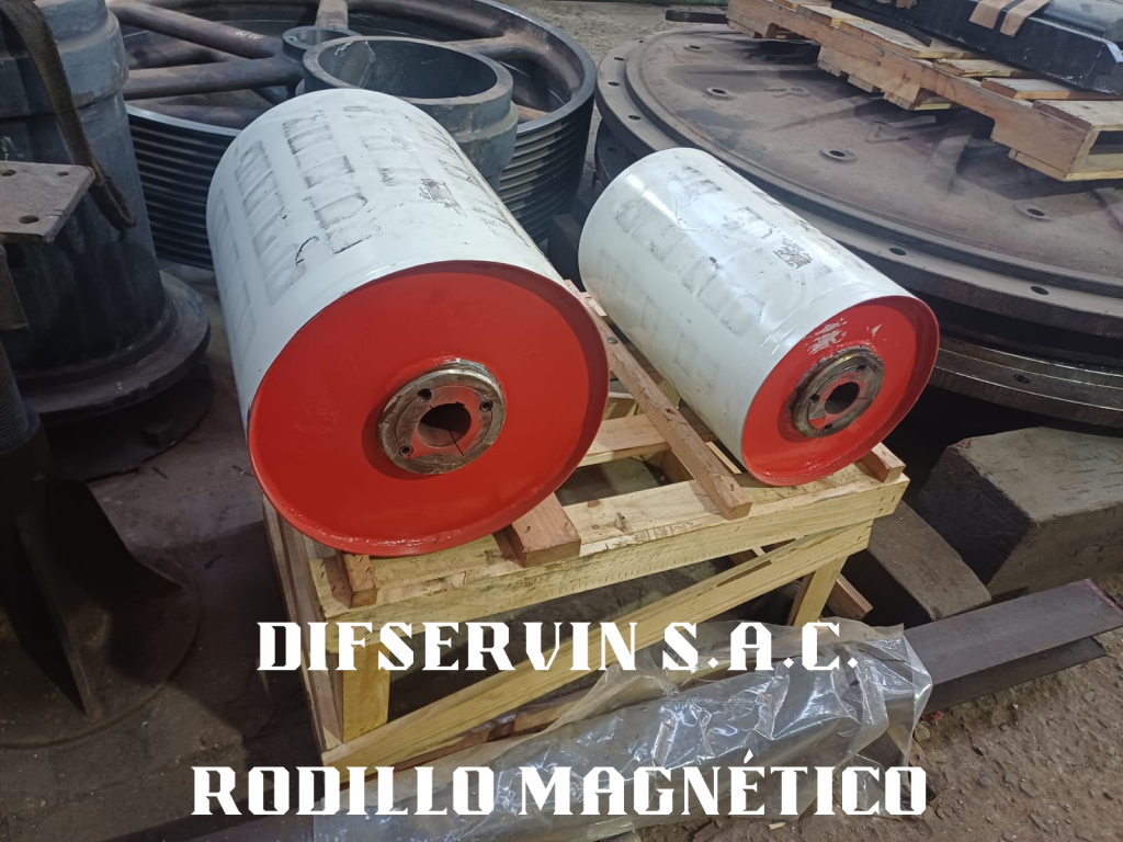 separadores magneticos poleas magneticas mineria metalmecanica industrial difservin 4 fabricado en peru producto peruano maquinaria peruana