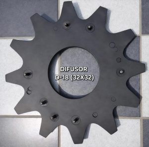 celda de flotacion difusor d-18 32 x 32 mineria metalmecanica industrial peru peruano peruana
