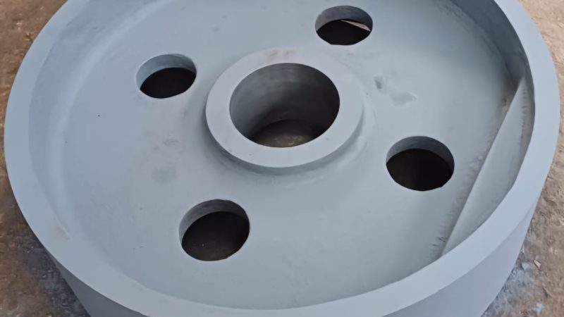 polea poleas para chancadora de quijada mineria metalmecanica difservin sac fabricado en peru producto peruano maquinaria peruana