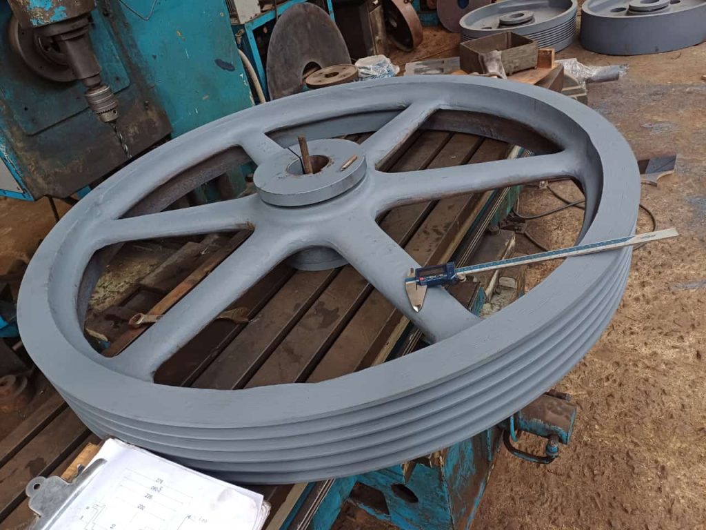 polea poleas para molino de bolas mineria metalmecanica industrial difservin sac fabricado en peru producto peruano maquinaria peruana