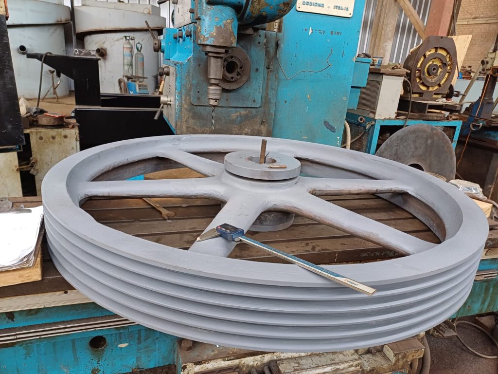 polea poleas para molino de bolas mineria metalmecanica industrial difservin sac fabricado en peru producto peruano maquinaria peruana 2
